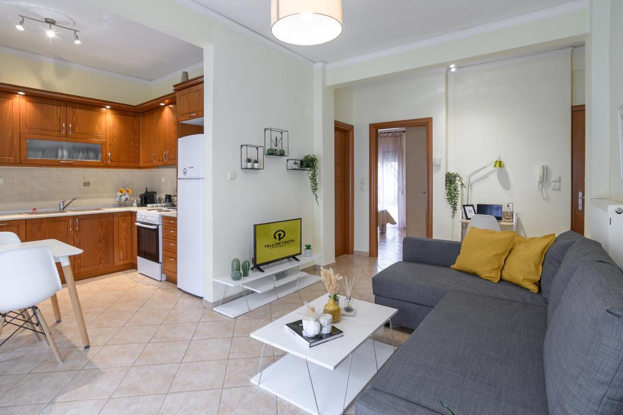 Yellow Fresh Apartment-City Center อเล็กซานโดรโพลิส ภายนอก รูปภาพ