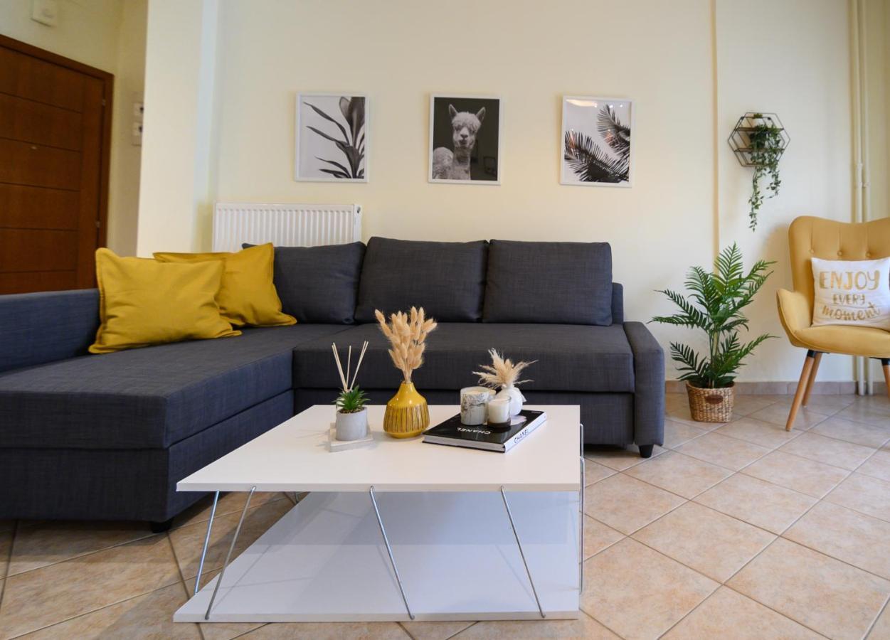 Yellow Fresh Apartment-City Center อเล็กซานโดรโพลิส ภายนอก รูปภาพ