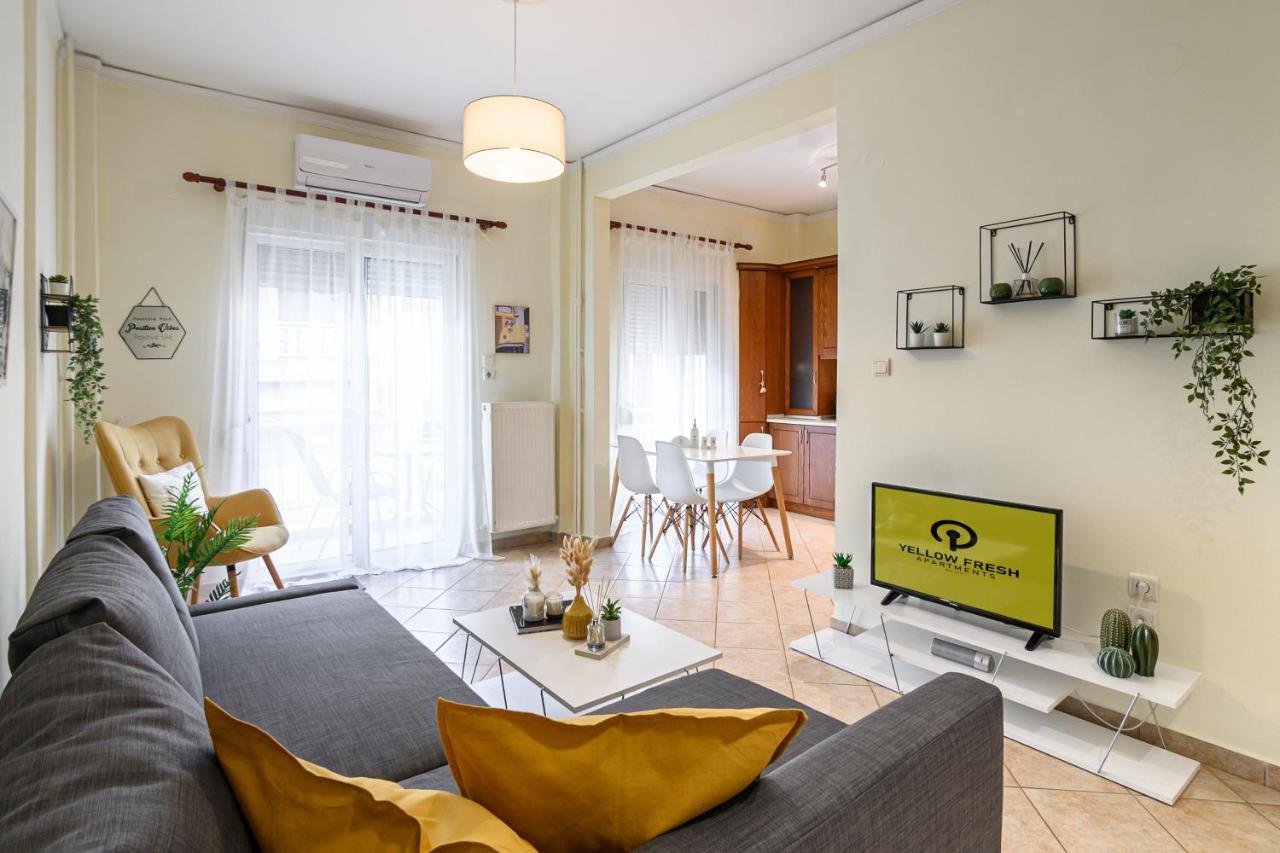 Yellow Fresh Apartment-City Center อเล็กซานโดรโพลิส ภายนอก รูปภาพ