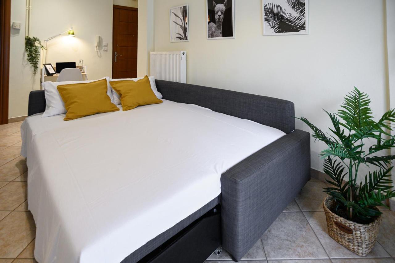 Yellow Fresh Apartment-City Center อเล็กซานโดรโพลิส ภายนอก รูปภาพ